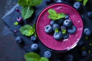 blueberry colostrum smoothie recipe for elite athletes