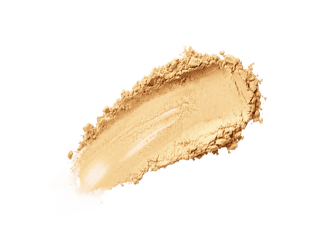A natural smear of rich golden whole colostrum powder